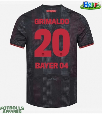 Bayer Leverkusen Alejandro Grimaldo #20 Hemmatröja 2025-26 Kortärmad